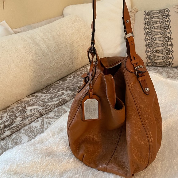 Ralph Lauren Chocolate Brown Hobo Bag - Picture 2 of 4